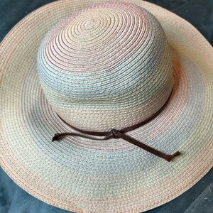 NWT Talbots Colorful Lightweight Sun Hat